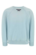 Prada Light Blue Cotton Sweatshirt