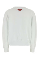 Prada White Cotton Sweatshirt