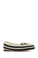 Prada Embroidered Crochet Loafers