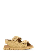 Prada Raffia Sandals