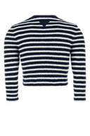 Prada Embroidered Boucle Cardigan
