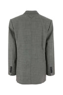 Prada Grey Wool Blazer
