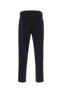 Zegna Midnight Blue Cotton Blend Pant