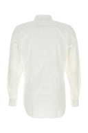 Comme Des Garcons Shirt White Poplin Shirt