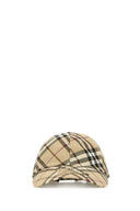 Gorra de béisbol de lona bordada burberry