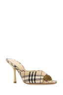 Burberry Embroidered Fabric Mews Mules