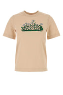 Burberry Skin Pink Cotton T Shirt