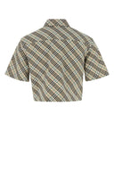 Burberry Embroidered Poplin Shirt