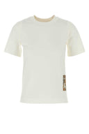 Burberry White Cotton T Shirt