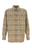 Chemise de flanelle brodée Burberry