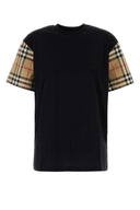 Burberry Black Cotton T Shirt