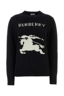 Jersey Burberry De Mezcla De Lana Negro