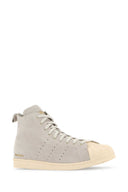 Wales Bonner X Adidas Light Grey Suede Wales Bonner X Adidas Superstar Sneakers