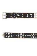Prada Black Leather Belt