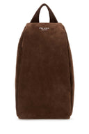 Prada Brown Suede Backpack