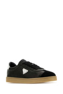 Prada Black Nappa Leather Sneakers