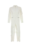 Prada White Cotton Jumpsuit
