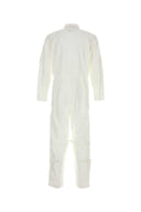 Prada White Cotton Jumpsuit