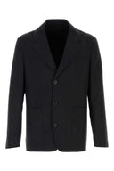 Prada Black Wool Blend Blazer