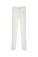 Prada Pant di lino bianco