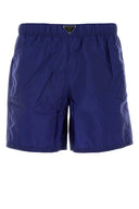 Prada Electric Blue Re Nylon Swimming Shorts