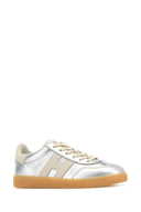 Hogan Silver Leather Hogan Cool Sneakers
