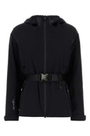 Moncler Grenoble黑色拉伸尼龙FEX夹克
