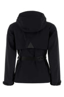 Moncler Grenoble黑色拉伸尼龙FEX夹克