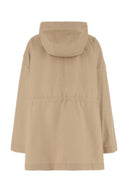 Moncler Beige Cotton Blend Gaillon Parka