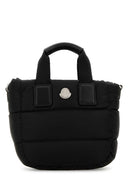 Moncler Black Fabric Micro Caradoc Handbag