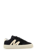 Moncler Midnight Blue Suede Monaco 2 Sneakers