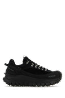 Moncler Black Leather Trailgrip joggesko