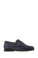 Church's Navy Blue Leather Heswall Loafers