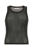 Gimaguas schwarzes Mesh-Mateo-Tanktop