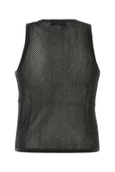 Gimaguas schwarzes Mesh-Mateo-Tanktop