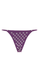 Gimaguas paarse stretch nylon Emily zwemstring