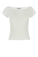 Gimaguas White Cotton Sasi T Shirt