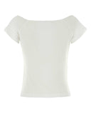 Gimaguas White Cotton Sasi T Shirt
