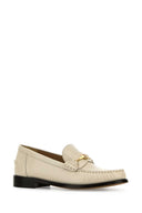 Salvatore Ferragamo Elfenbein Leder Harry Sladers