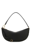 Salvatore Ferragamo Black Leather Shoulder Bag