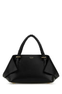 Salvatore Ferragamo Black Leather Medium Handbag