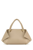 Salvatore Ferragamo Mittelgroße Handtasche aus beigem Leder
