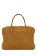 Salvatore Ferragamo Mittelgroße Handtasche aus Kamelwildleder