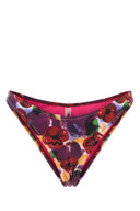Reina Olga Printed Stretch Nylon Brigitte Bikini Bottom