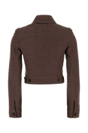 Max Mara Brown Denim Carpa Jacket
