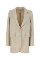 Max Mara Sand Wool Acacia Blazer