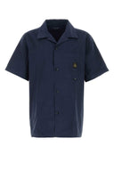 Refrigiwear Navy Blue Cotton Stone Shirt
