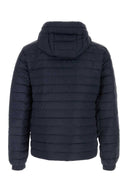 Refrigiwear Navy Blue Nylon Summer Down Jacket