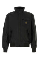 Refrigiwear Black Nylon Captain Bomber Jacket