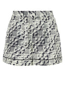Tory Burch Printed Silk Shorts